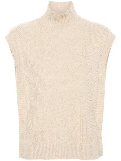 Apc Cameron Sweater In Neutrals