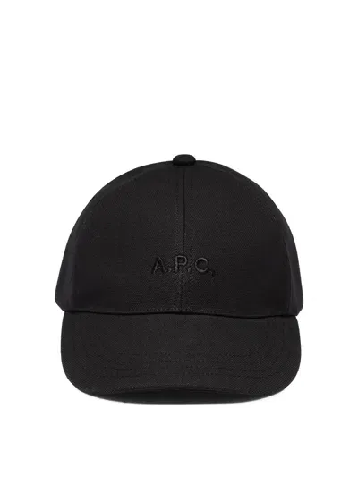 Apc A.p.c. Charlie Baseball Cap In Black