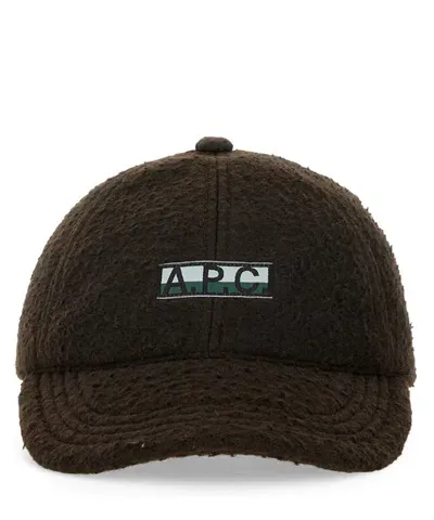 Apc Charlie Polaire Hat In Brown