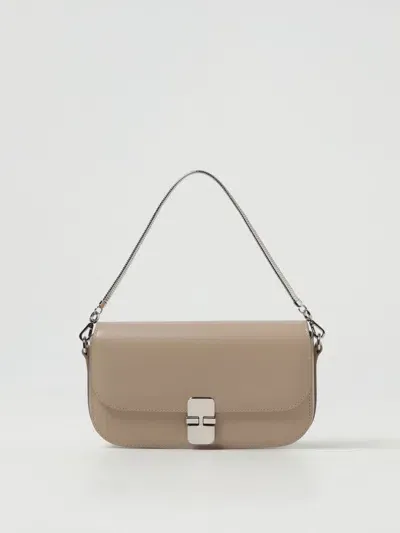 Apc Clutch A.p.c. Woman Color Beige In 米色