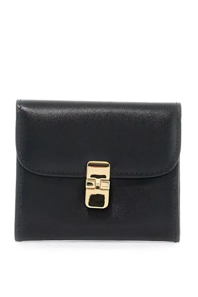 Apc Compact Grace Wallet In Black