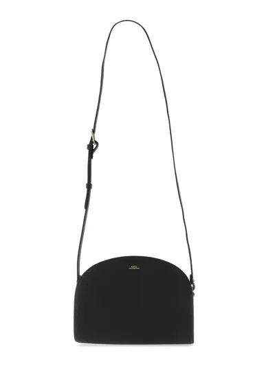 Apc Black Mini Demi-lune Bag