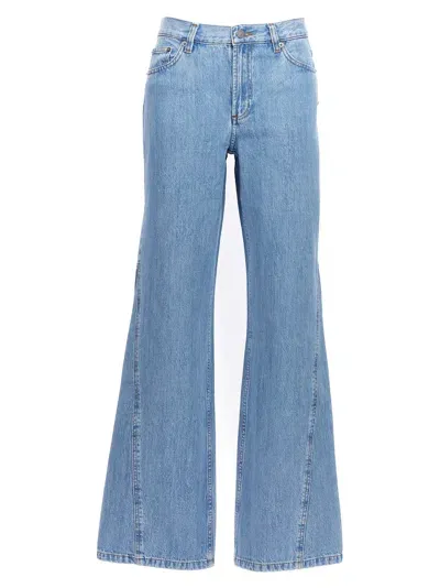 Apc A.p.c. Elle Jeans In Blue