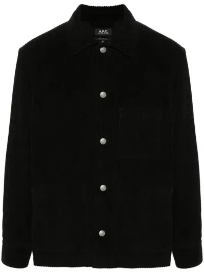 Apc Emile Jacket In Black