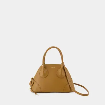 Apc A.p.c. Emma Crossbody Bag In Brown