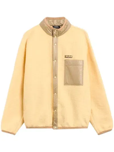 Apc Ewan Jacket In Yellow