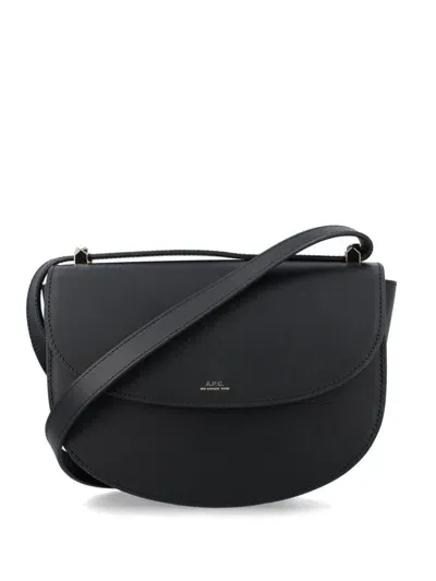 Apc Genève Crossbody Bag In Black