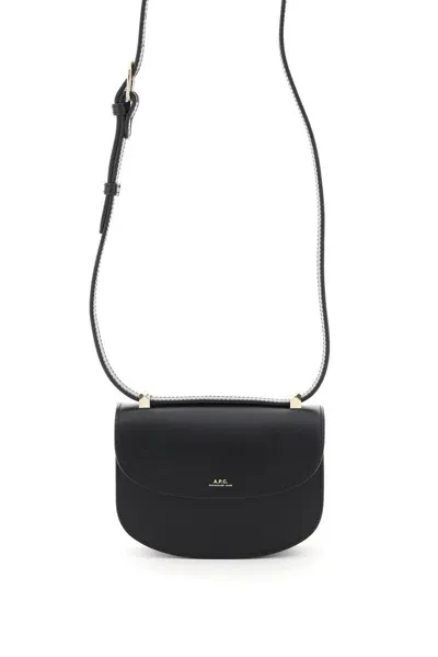 Apc A.p.c. Genève Mini Shoulder Bag In Black