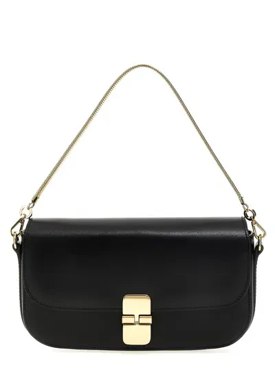 Apc Grace Chaine Clutch In Black