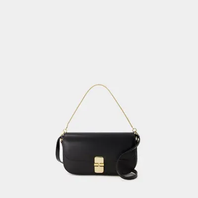 Apc A.p.c. Grace Chaine Clutch In Black