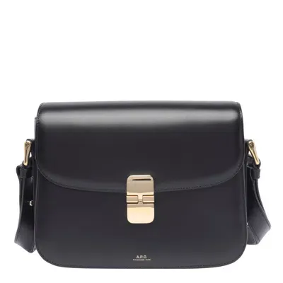 Apc Grace Crossbody Bag In Black