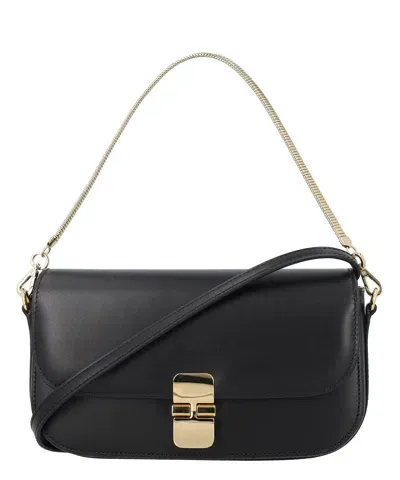 Apc Grace Handbag In Black