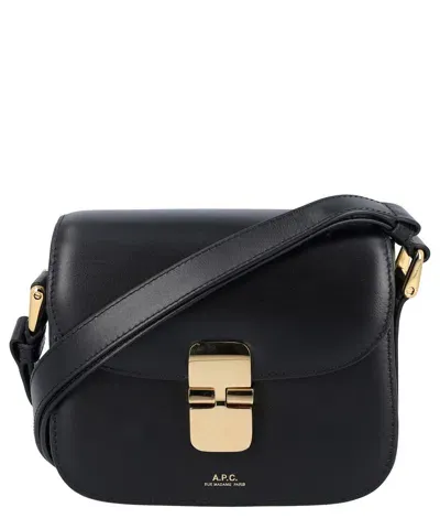 Apc Grace Mini Crossbody Bag In Black