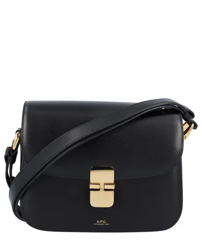 Apc Grace Small Crossbody Bag In Black