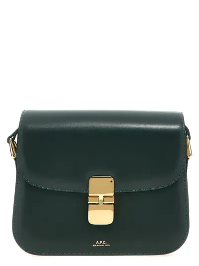 Apc A.p.c. Sac Grace Small Bag In Green