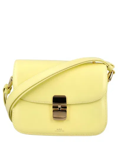 Apc Grace Small Shoulder Bag In Yellow