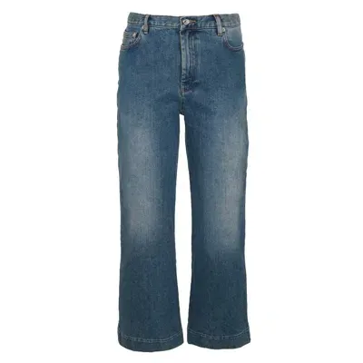 Apc A.p.c. Jeans Washed Indigo In Blue