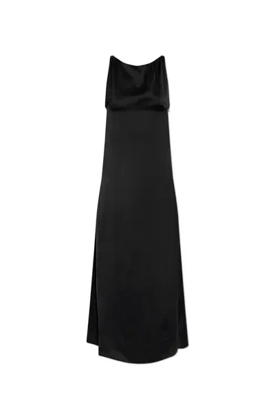 Apc A.p.c. Junia Strap Maxi Dress In Black