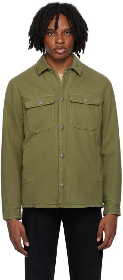 Apc Khaki Alex Jacket In Jaa Kaki