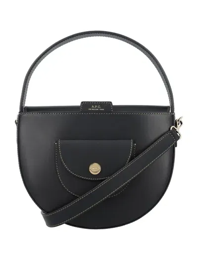 Apc Le Pocket Small Bag In Black