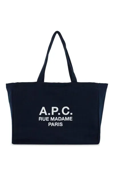 Apc Lou Rue Madame E/w East-west T In Blue