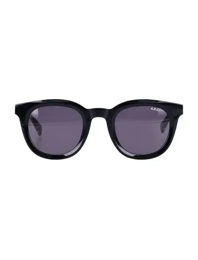 Apc A.p.c. Lou Sunglasses In Grey