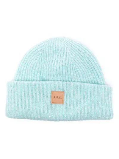 Apc Michele Beanie In Blau