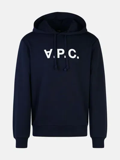 Apc Kids' Navy Cotton Sweatshirt