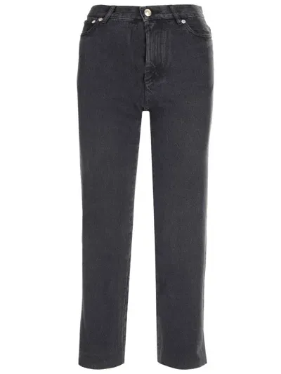 Apc New Sailor Jeans In Black