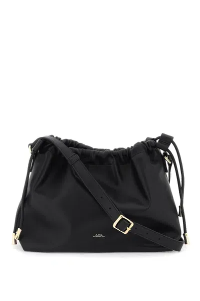 Apc Ninon Crossbody Bag In Black