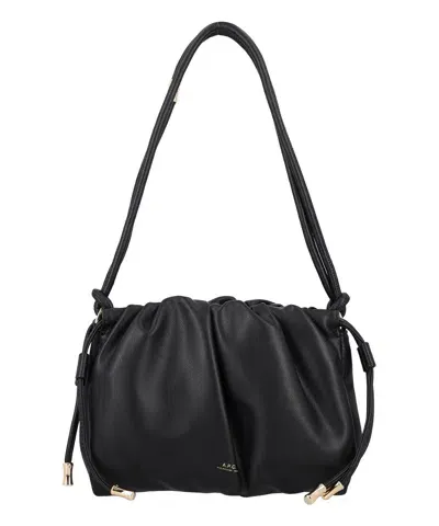 Apc Ninon Handbag In Black