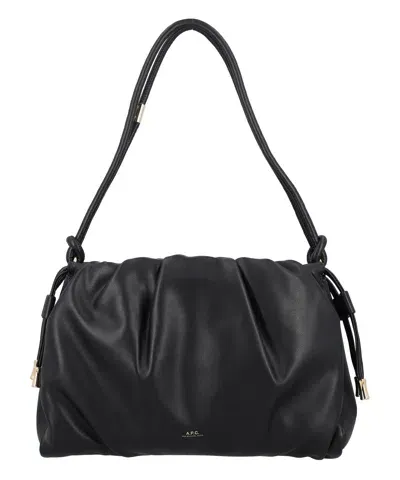 Apc Ninon Handbag In Black