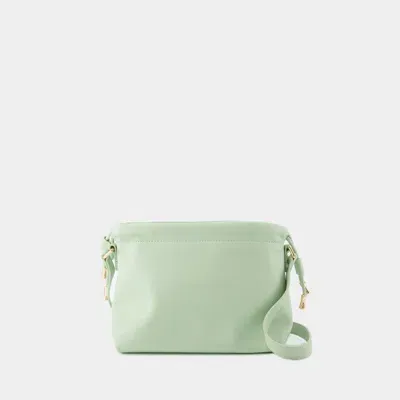 Apc A.p.c. Ninon Mini Crossbody In Green