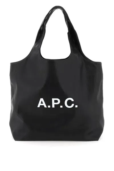 Apc Ninon Top Handle Bag In Black