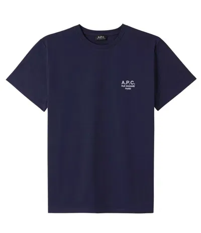 Apc Raymond T-shirt In Blue