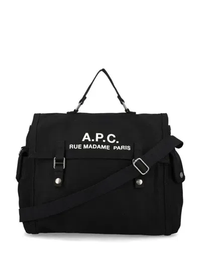 Apc Recuperation Shoulder Bag In Black