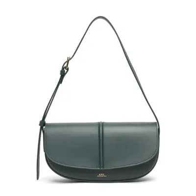 Apc Sac Betty Shoulder In Dark Green