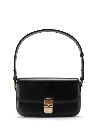 Apc Sac Grace Baguette Shoulder Bag In Black