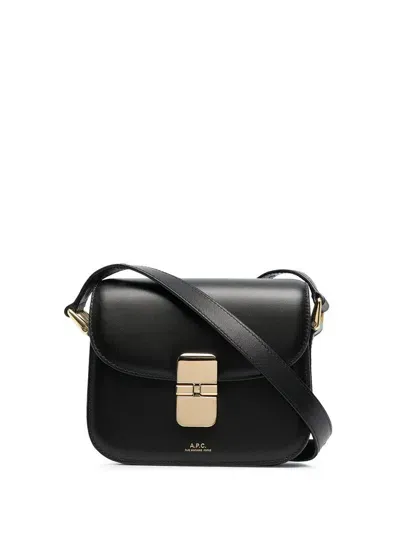 Apc A.p.c. Sac Grace Mini Bags In Lzz Black