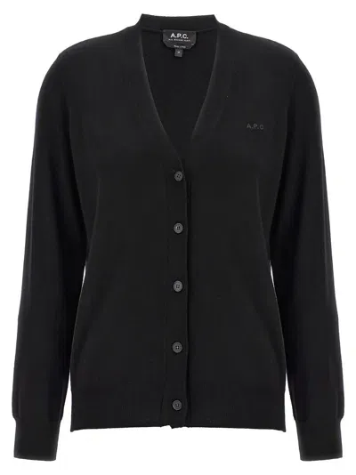 Apc Salome Cardigan In Black