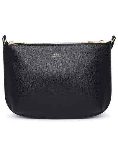 Apc Sarah Bag In Black Leather