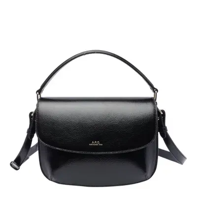 Apc A.p.c. Sarah Mini Shoulder Bag In Black