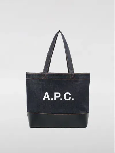 Apc Shoulder Bag A.p.c. Woman Color Navy