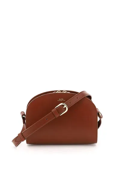 Apc A.p.c. Shoulder Bags In Brown