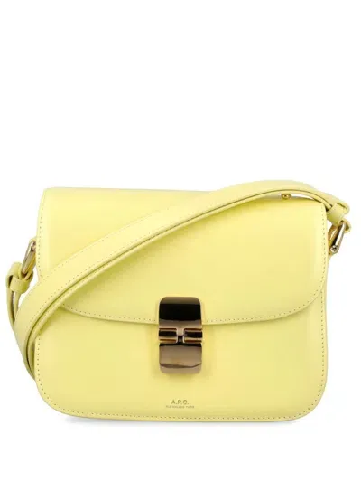 Apc Small Sac Grace Crossbody Bag In Yellow