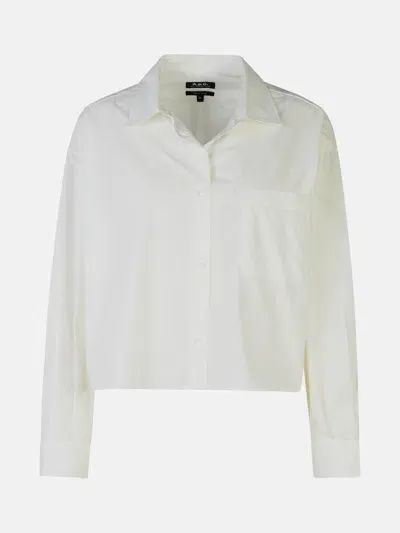 Apc 'sophia' White Cotton Shirt