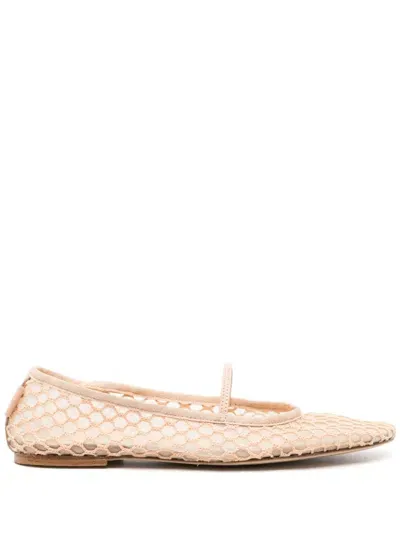 Apc Swan Ballet Flats In Neutrals