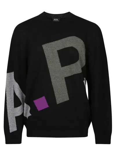 Apc Crewneck In Black