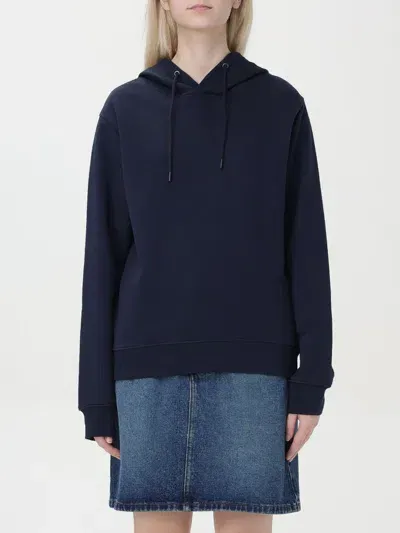 Apc Sweatshirt A.p.c. Woman Color Blue