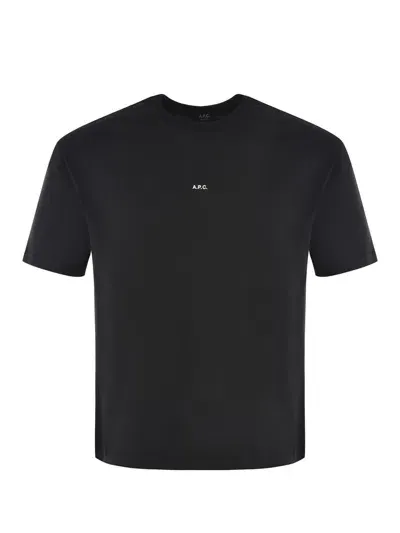 Apc A.p.c.  T-shirts And Polos Black